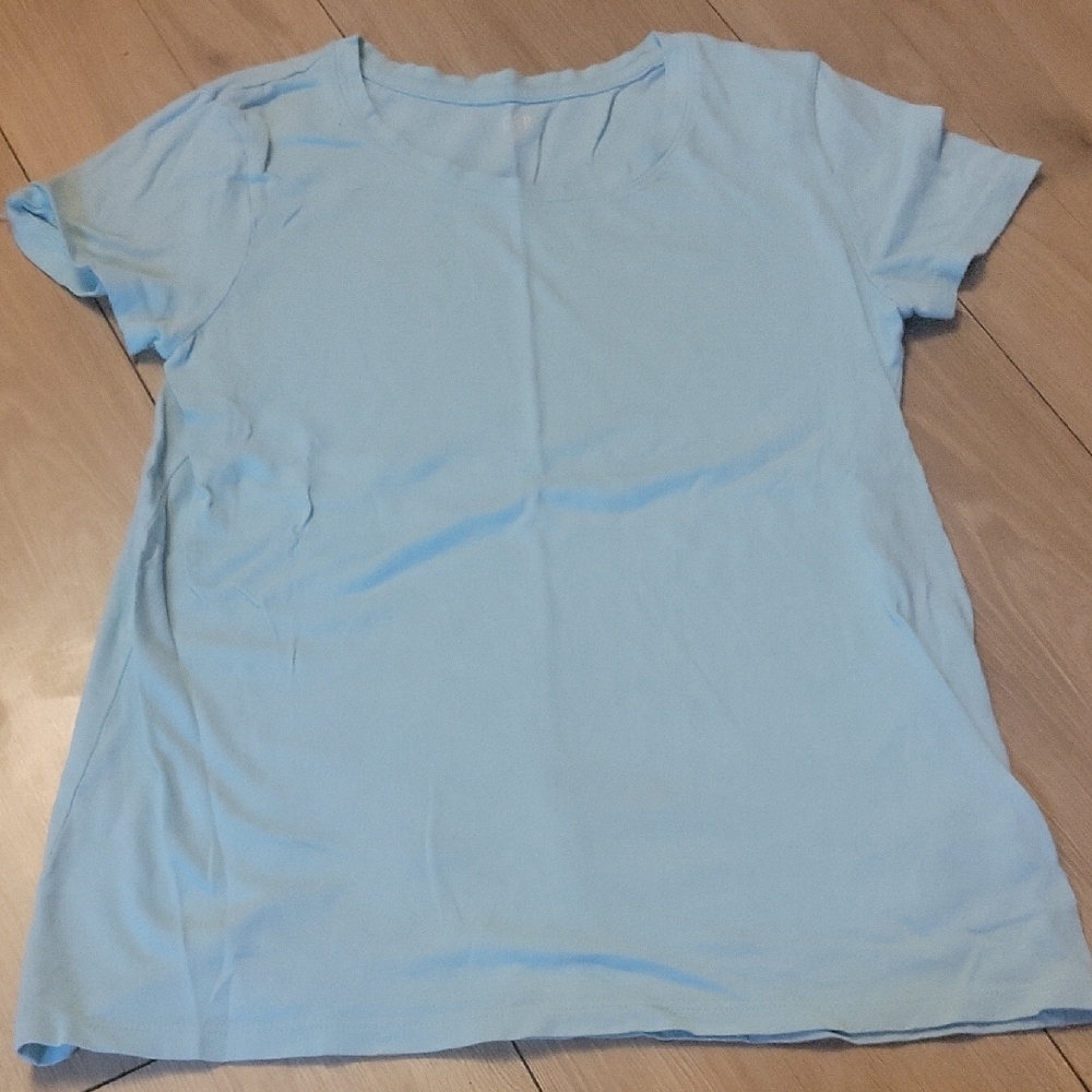 GAP Light Blue Women's Short Sleeve Tee